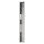 FEPS Winkelschließblech für Reparatur Stahlzarge 330x25x36x7,5 mm Edelstahl gebürstet rechts für DIN linke Türen