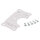 FEPS TRIM Reparaturblech Möbelscharnier FE-RB001 edelstahl U-Form